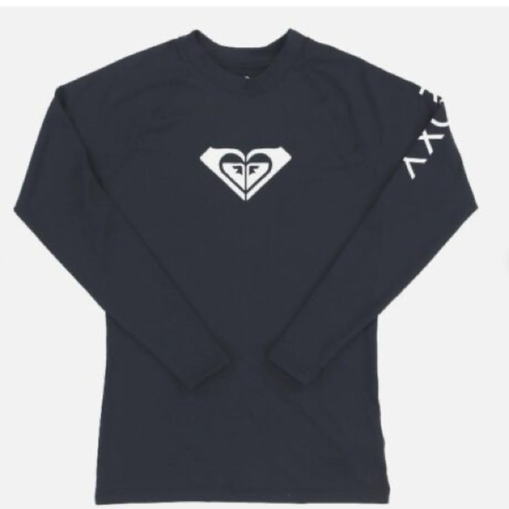 New with tags Roxy women’s medium black Long Sleeve rash guard
